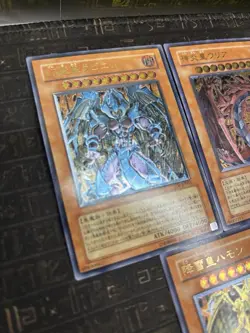 Yugioh Uria Hamon Raviel SOI-JP001 002 003 Ultimate Rare NM Vintage Japanese - Image 2