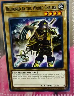 1996 YuGiOh Beckoned by the World Chalice COTD-EN020 - Image 1