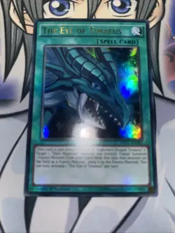 YuGiOh! The Eye of Timaeus DRL3-EN045 Ultra Rare 1st Ed - Image 1