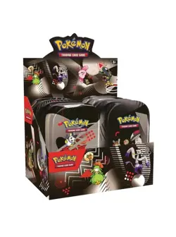 Pokemon Black Bolt & White Flare Unova Mini Tin Display 8 Tins TCG Brand New 196214114173 - Image 1