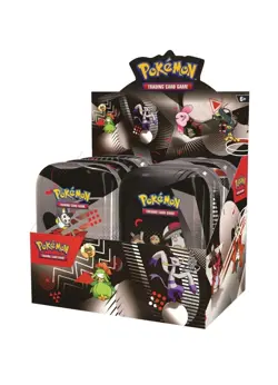 Pokemon Black Bolt & White Flare Unova Mini Tin Display 8 Tins TCG Brand New 196214114173 - Image 3