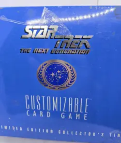 Decipher Star Trek Next Generation Limited Edition Customizable Card Game NOS - Image 2