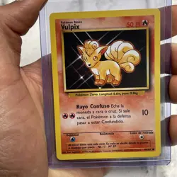 Pokemon SPANISH Vulpix 68/102 Base Set - Common Pokemon Card - NM Vintage WOTC - Image 1