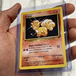 Pokemon SPANISH Vulpix 68/102 Base Set - Common Pokemon Card - NM Vintage WOTC - Image 2
