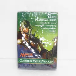 Magic The Gathering Garruk Wildspeaker Green Planeswalker MTG 30 Card Deck - Image 1