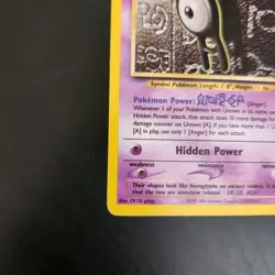Pokemon Card Neo Discovery Unown [A] 33/75 Non-Holo - LP - Image 2