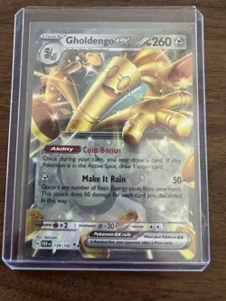 Gholdengo ex 139/182 Holo Rare - Paradox Rift SV Scarlet & Violet Pokemon Card - Image 1