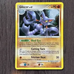 Gliscor DP36 Diamond and Pearl Holo Promo MP Crease Pokemon Card TCG - Image 1