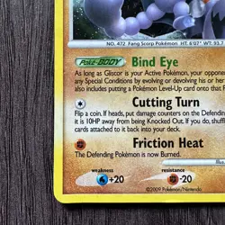 Gliscor DP36 Diamond and Pearl Holo Promo MP Crease Pokemon Card TCG - Image 4