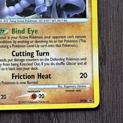Gliscor DP36 Diamond and Pearl Holo Promo MP Crease Pokemon Card TCG - Image 5