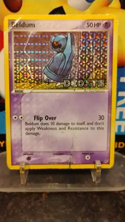 BELDUM Ex DEOXYS Stamped Holo POKEMON 2005 Trading Card 55/107 - Image 1