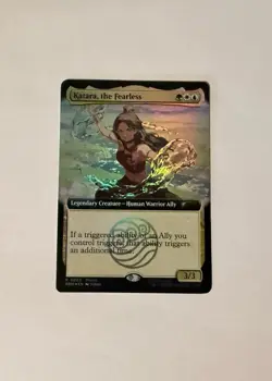 SDCC 2025 Exclusive- Magic The Gathering X Avatar Katara The Fearless Promo Card - Image 1