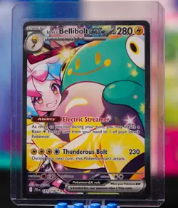 Iono's Bellibolt ex 183/159 Journey Together Full Art SIR Pokemon TCG - Mint - Image 1