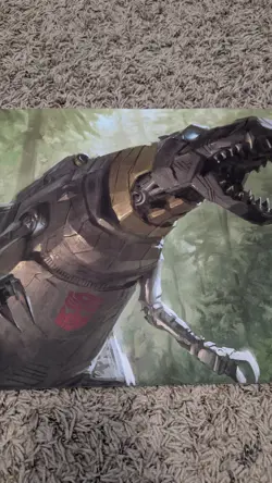 Magic Gathering Transformer Hascon 2017 Ultra Pro Grimlock Dinobot MTG playmat - Image 4