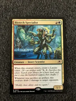 Magic The Gathering MTG - Biotech Specialist - EOE - Image 1