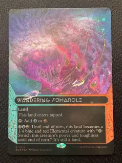 Wandering Fumarole (Borderless Galaxy Foil) - MTG 0135 - Edge Stellar Sight NM - Image 1