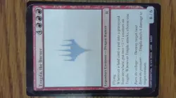 Tragda, the Burner #1 Unknown Event Playtest MTG - Image 1