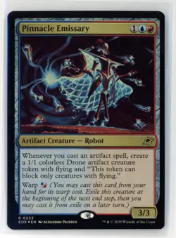 MtG EoE Pinnacle Emissary #223 FOIL - Image 1