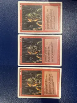 Goblin King Revised Mtg (Lot Of 3) - Image 1