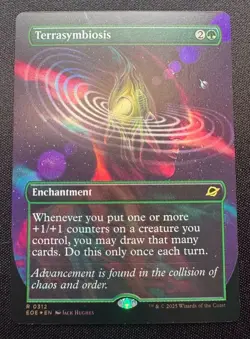 Terrasymbiosis - (Borderless FOIL) - Edge of Eternities - NM MTG - Image 1