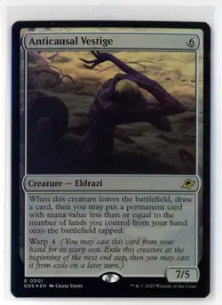 MtG EOE Anticausal Vestige #1 FOIL - Image 1