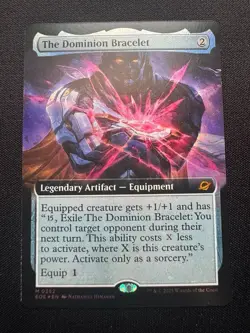 The Dominion Bracelet - ExtendedArt - FOIL - MTG Edge of Eternities M/NM - Image 1