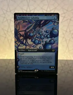 Synthesizer Labship #0329 EOE R (Extended Art) (Non-Foil) MTG Edge of Eternities - Image 1
