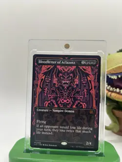 Bloodletter of Aclazotz (Borderless) - Light Play MTG The Lost Caverns of Ixalan - Image 2