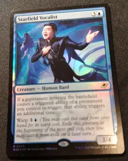 Starfield Vocalist - Foil - EOE - MTG - EN - NM - 0078 - Image 1