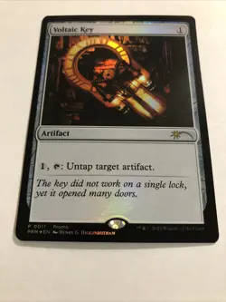 Magic MTG Media Promos Voltaic Key(English Manga Insert) #0011 Foil TCG - Image 2