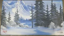 Ultra Pro MTG Playmat Gen Con Exclusive 2025 Bob Ross Ltd Edition Foil Snow - Image 1