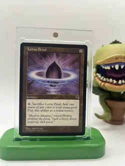 Lotus Petal - Tempest MTG Magic The Gathering NM - Image 2