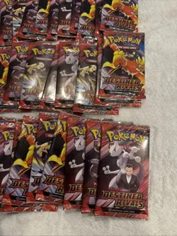 Pokemon TCG Destined Rivals Single Booster Packs Lot of 36 Sealed “ Booster Box” - Image 4