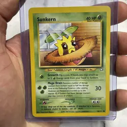 Pokemon Sunkern (78/111) Neo Genesis NM Vintage Vtg Common Card Nintendo WOTC - Image 1
