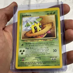 Pokemon Sunkern (78/111) Neo Genesis NM Vintage Vtg Common Card Nintendo WOTC - Image 2
