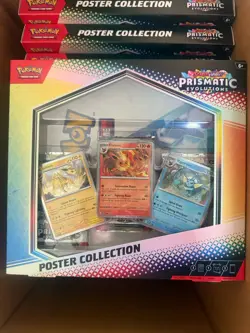 Lot Of 11x Prismatic Evolutions Poster Collections (33 Packs) Pokemon New Sealed - Image 3