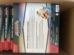 Lot Of 11x Prismatic Evolutions Poster Collections (33 Packs) Pokemon New Sealed - Image 4