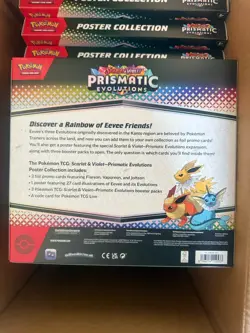 Lot Of 11x Prismatic Evolutions Poster Collections (33 Packs) Pokemon New Sealed - Image 5