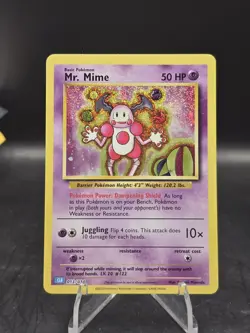 Pokemon TCG Mr. Mime 013/034 Classic Collection Holo Rare NM - Image 1