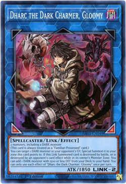 Yugioh! Dharc the Dark Charmer, Gloomy RA03-EN048 Super Rare NM/M English - Image 1