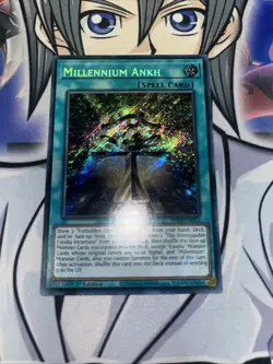Yugioh Millennium Ankh INFO-EN053 1st edition Secret rare - Image 1