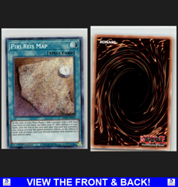 Piri Reis Map 2020 Yugioh Brother of Legend 1st Edition Foil NM Secret Rare BROL - Image 3