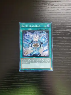 Yugioh Justice Hunters - Rahu Dracotail - Super Rare - JUSH-EN009 - Image 1