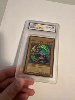 YUGIOH WCG 10 Dark Magician SDY-006 Ultra Rare HOLO 2001 Upper Deck - Image 2