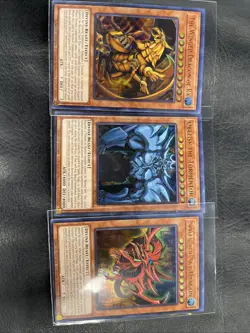 Yugioh Legendary Decks 2 Egyptian Gods Set - Image 1