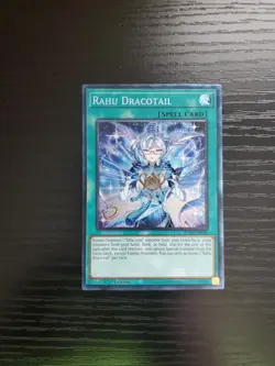 Yugioh Justice Hunters - Rahu Dracotail (CR) - JUSH-EN009 - COLLECTOR'S RARE - Image 1