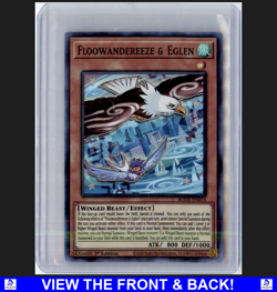 Floowandereeze & Eglen 2020 Yugioh Burst of Destiny 1st Edition Foil NM SR - Image 1