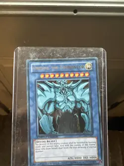 Obelisk the Tormentor YGLD-ENG02 Ultra Rare Limited Edition Yugioh NM - Image 1