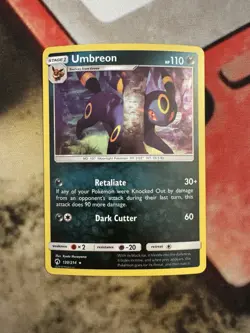 Umbreon 120/214 Blister Exclusive Cosmos Holo NM Pokemon Card English - Image 1