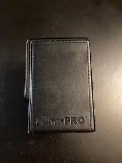 Ultra PRO Deck Box Alcove Leather Flip Card 100Cards Storage Organizer Holder - Image 3